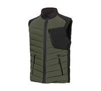 BP 1832-801-7332-Sn Gilet thermique rembourré avec doublure matelassée thermiquement, 100% polyester, 98 g/m², olive/noir, Sn