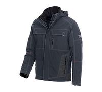 BP 1875-888-56-S Veste de travail imperméable pour homme, entièrement rembourrée avec doublure matelassée thermique, 100% polyamide, anthracite, taille S