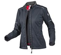 BP 1878-572-56 Veste softshell pour femme, col montant, fermeture éclair avant, 300,00 g/m², 100% polyester, anthracite, taille L