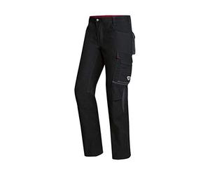 BP 1890-643-81 Veste d'aviateur entièrement rembourrée avec col montant et fermeture éclair à l'avant 280,00 g/m² 100% polyamide, rouge, L