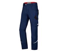 BP 1980-570-110 Pantalon de travail fin - Silhouette fine - Matière stretch - Dos élastique - Coupe ergonomique - 65% polyester, 35% coton - Coupe longue - Taille : 58 l - Couleur : bleu nuit