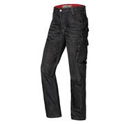 BP 1990-038-09 Worker-Jeans - Schlanke Silhouette - Ergonomischer Schnitt - Stretch-Stoff - 78% Baumwolle, 22% Elastomultiester - schlanke Passform - Größe: 31/34 - Farbe: black washed