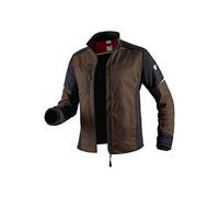 BP 1992-570-48 Veste de travail hybride - Col montant doublé - Manches ergonomiques - Polyester pur - Coupe normale - Taille : 60/62n - Couleur : marron/noir