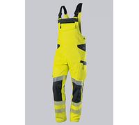 BP 2041-844-6656 Salopette pour homme, 79,5% polyester/16,5% coton/4% élastoléfine, jaune d'avertissement/anthracite, coupe moderne, taille 64/66n