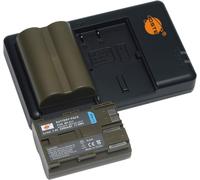 BP-511 511A Lot de 2 batteries de rechange rechargeables et double chargeur compatibles avec Canon EOS 5D 10D 30D 40D 50D Rebel 1D D60 300D D30 Kiss Powershot G5 Pro 1 G2 G3 G6 G1 Pro90 DM-MVX1i etc