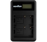 BP-511 Double Canal LCD USB Chargeur pour Canon EOS 10D,20D,30D,40D,50D,D60,MV630i,MV700,MV730i,Optura Pi,XI,ZR10,ZR60,PowerShot G5 et Plus