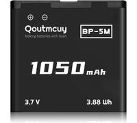 Bp-5m Replacement Battery 1050mah Li-Ion For Nokia 5610,5700,6110 Navigator,6220 Classic,6500 Slide,7390,8600