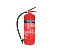Extincteur à poudre 6kg Alecto BP-6 - Rouge - Idéal pour: la maison - l’atelier - Pression du jet: 15 bar