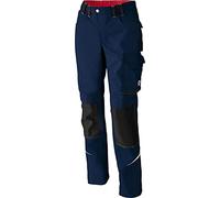 BP Comfort Plus 1803-720-110 Pantalon de travail avec élastique dans le dos et plis au niveau de la taille Coupe normale Taille 48 N Bleu nuit/anthracite