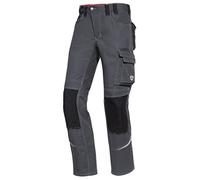 BP Comfort Plus 1803-720-5332 Pantalon de travail avec élastique dans le dos Plis de ceinture Coupe normale Taille 62n Gris foncé/noir