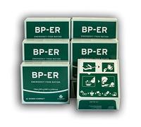 BP ER Emergency Food 6 x 500 grammes, pour des vacances en camping Kit Urgence 72 Heures Sac d'Évacuation 6 unités de 500 g pour le kit d'urgence 72 heures : 14.580 kcal