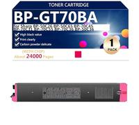 BP-GT70BA Cartouches de Toner de Remplacement pour Sharp BP-50C26 BP-50C65 BP-70C45 BP-70C31 BP-70C55 BP-70C36 BP-50C36 BP-50C45 BP-70C65 BP-50C55 Imprimante【Volume d'impression Élevé】,Magenta-1 pack