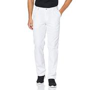BP Med Trousers 1359-558-21 Pantalon pour Homme - Plissé - 65% Polyester, 35% Coton - Coupe Normale - Taille : 48n - Couleur : Blanc