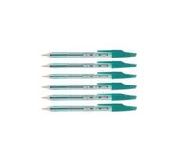 [BP-S-F-G-6] Pilot Lot de 6 Stylos Bille BP-S-F Pointe Fine Vert
