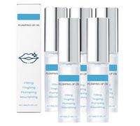 Bp Spicule Plumping Lip Shot, Sérum repulpant pour les lèvres, Repulpant liquide microneedling, Sérum hydratant pour les lèvres, Estompe les rides (5PC)