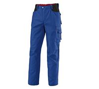 BP Workwear 1788-555-13 Pantalon de travail avec élastique dans le dos et plis au niveau de la taille Coupe normale Bleu roi/noir 50 l