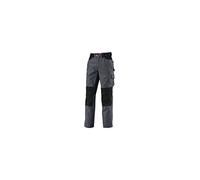 BP Workwear 1789-555-21 Pantalon de travail avec élastique dans le dos et plis au niveau de la taille Taille 64n Blanc/gris foncé