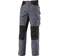 BP Workwear 1789-555-53 Pantalon de travail avec élastique dans le dos et plis au niveau de la taille Coupe normale Taille 44n Gris foncé/noir