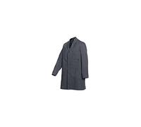BP Workwear Basic 1310-150-53 Manteau de travail avec boutonnière dissimulée en pur coton Coupe classique Gris foncé Taille 52/54