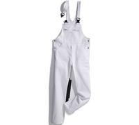 BP Workwear Basic 1413-060-21 Salopette avec ceinture réglable et fermeture à clip en plastique Blanc Taille 106
