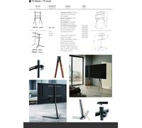 BP0037 Support mural pour TV Noir 81,3-139,8 cm (32-55"")