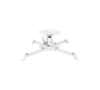 Bp0056 Support Pour Vidéo-projecteur Et De Jusqu'à 25 Kg, Longueur Des Bras 135 Mm Blanc