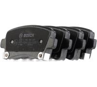 Bp1233 - Plaquettes De Frein Arrière Pour Voiture - Qualité - Réduction Du Bruit Et De La Poussière - Certifié Ece-R90 - Sans Cuivre - Jeu De 4 Plaquettes