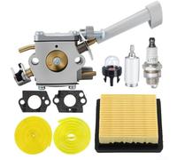 BP42 Kit de carburateur pour souffleurs Ryobi-Backpack RY08420 RY42BPEMC RY42WB, pièces de rechange avec filtre à air, joint d'étanchéité de conduite de carburant, trou de montage de 31 mm, ensemble