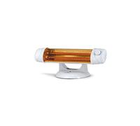 Orbegozo BP 5003 - Radiateur rayonnant, 2 niveaux de puissance, système anti-basculement, écran pivotant, témoin lumineux, commande rotative, large support, 1200 W