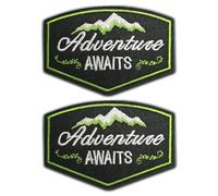 BPA 2 Pièce Patch Thermocollant Ecusson Thermocollant Ecusson a Coudre