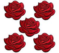 BPA 5 Pièce Patch Thermocollant Ecusson Thermocollant Ecusson a Coudre- rose