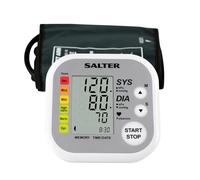 BPA-9201-EU Salter, Moniteur Automatique sur le Bras Pression Sanguine Détecteur de Rythme Cardiaque Irrégulier 60 Battements Brassard 22-32cm