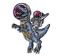 BPA Astronaute Dinosaure Patch Thermocollant Ecusson Thermocollant Ecusson a Coudre