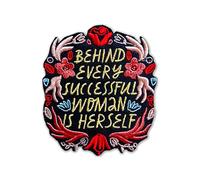 BPA Patch Thermocollant Ecusson Thermocollant Ecusson a Coudre -Behind Every Successful Woman is Herself