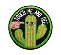 BPA Patch Thermocollant Ecusson Thermocollant Ecusson a Coudre -Touch Me And Die