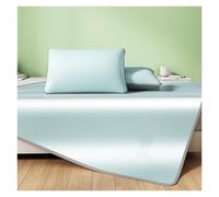 BPABDEITR Ensemble de Tapis de lit rafraîchissant et taies d'oreiller - Tissu en Soie glacée, Lot de 3, Plusieurs Tailles for Un Confort Optimal(150 * 200cm)