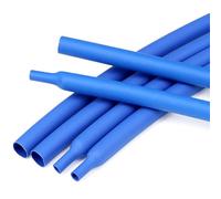 BPABDEITR Gaine Thermorétractable PE Bleue 2:1 Câble À Souder 1m 22-80mm(Diameter:28mm)