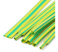 BPABDEITR Gaine Thermorétractable PE Jaune Vert Rapport 2:1 1 M Longueur 10-20 Mm(Diameter:10mm)