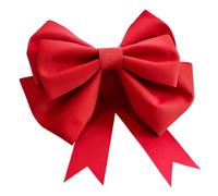 BPABDEITR Kit de nœud Papillon DIY en EVA Multicolore, Plusieurs Tailles(Rosso,30cm)