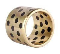 BPABDEITR Lot de 2 douilles de roulement autolubrifiantes en laiton graphite, Type JDB, ID 16mm, plusieurs tailles(16x25x30mm)