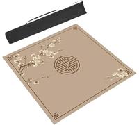 BPABDEITR Mahjong Mat Multi Game Table Cover Kaki Plusieurs Tailles avec Sac De Rangement(33.5x33.5in/85x85cm)