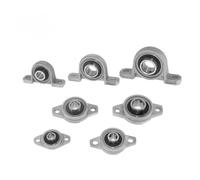 BPABDEITR Palier à semelle en alliage de zinc, diamètre d'alésage 8-30 mm (1 pièce)(KFL000 10mm)