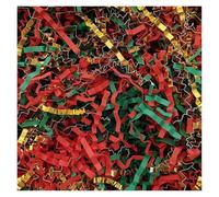 BPABDEITR Papier De Soie Déchiqueté Irisé, Remplissage Cadeau Froissé, Multicolore, 50-500g(Style B/Mixed Colors(3),50g)