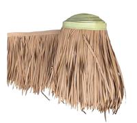 BPABDEITR Rouleau de chaume de palmier artificiel en plastique ignifuge jaune 0,5x(1-20) m(Yellow a,0.5x10m/1.64X32.8ft)