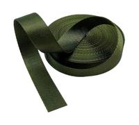 BPABDEITR Sangle en Nylon Multicolore de 25 mm et 38 mm, 4,6 m(Army Green,25 mm)