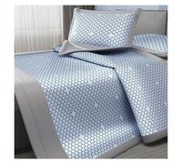 BPABDEITR Surmatelas rafraîchissant en rotin, Matelas d'été avec taie d'oreiller, Plusieurs Tailles(180 * 220cm)