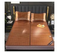 BPABDEITR Tapis en Bambou avec taie d'oreiller - Solution de Couchage Confortable et écologique Disponible en Plusieurs Tailles(90x190cm)