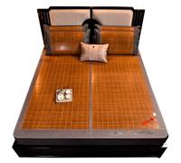 BPABDEITR Tapis rafraîchissant Pliable en Bambou carbonisé Double Face for lit, Plusieurs Tailles(80 * 190CM)