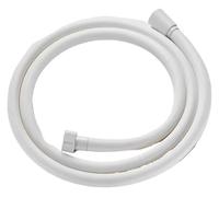 BPABDEITR Tuyau de douche PVC 1/2" interface universelle multicolore 150-300 cm(White,300 cm)