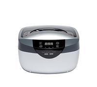 BPAC Nettoyeur Ultrasons avec Cuve 2,5 L - Bac à Ultrason 120 W pour Usage Domestique Occasionnel - Machine a Ultrason pour Bijoux et Petits Objets - Gris